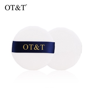 ot &amp; t พัฟฟองน้ําสําหรับแต่งหน้า 1 ชิ้น 80*80mm