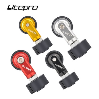 Litepro หลักอานจักรยาน โลหะผสมอลูมิเนียม K3 412 33.9 มม.