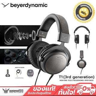 หูฟังครอบหู Beyerdynamic T1 (3rd generation) High-end Tesla headphones open back