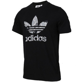 แนวโน้ม2020_Adidasเป็นต้นฉบับsCamotrefTeeเสื้อยืดผู้ชายแขนสั้นเล่นกีฬาของแท้มาใหม่xCO4