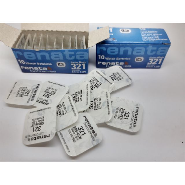 ถ่านRenata swiss 321,364,377,394,395,371,315,317,319,335,337,303