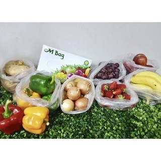 ถุงยืดอายุผักผลไม้ยี่ห้อ M Bag (Food Grade) สัมผัสอาหารได้ ปลอดภัยสูง ง่ายต่อการดึง
