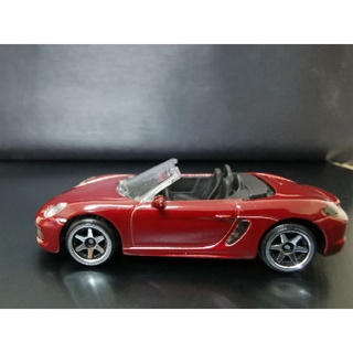 รถเหล็ก​ Majorette​ Porsche 718 Boxster Red