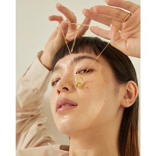 Julys - polka dot necklace (เฉพาะสร้อยคอ ไม่รวมชาร์ม)