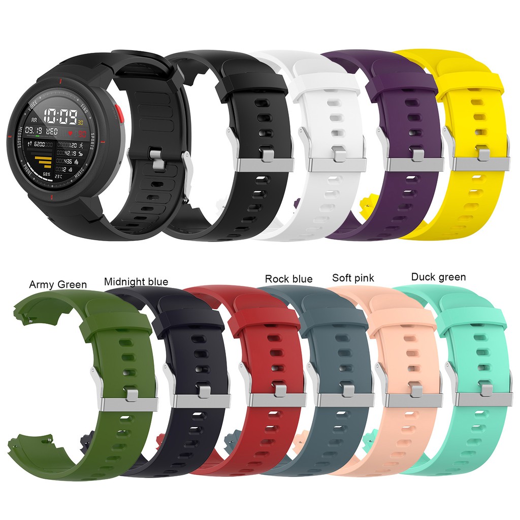 สายนาฬิกา ซิลิโคน สำหรับ Xiaomi Huami AMAZFIT VERGE 3/ Amazfit Verge Lite