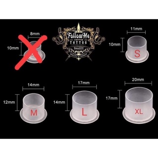 จุกใส่สี ไซต์1,000ชิ้นและแบ่ง 100ชิ้น