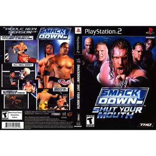 WWE SMACK DOWN! SHUT YOUR MOUTH [PS2 US : DVD5 1 Disc]