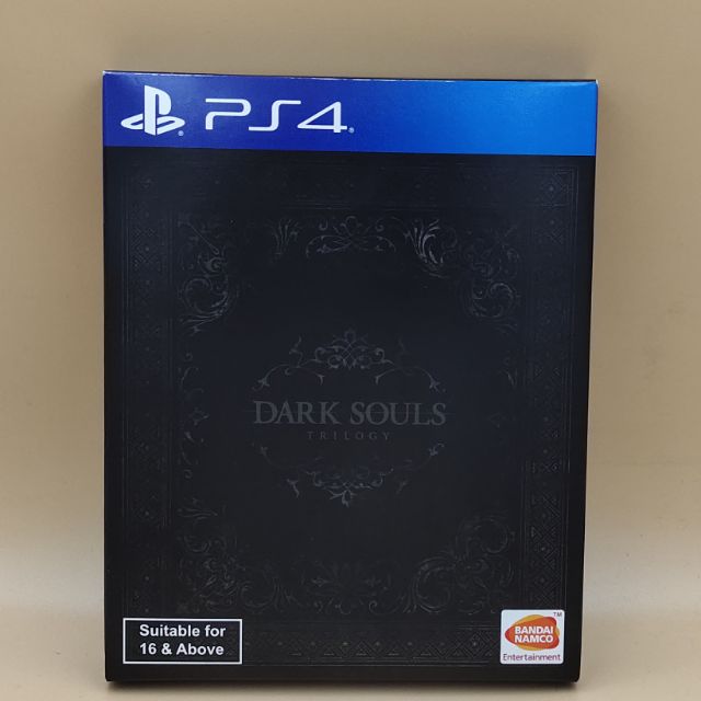 (มือสอง) มือ2 เกม ps4 : Dark Souls Trilogy รวมสามภาคและ DLC โซน3 แผ่นสวย