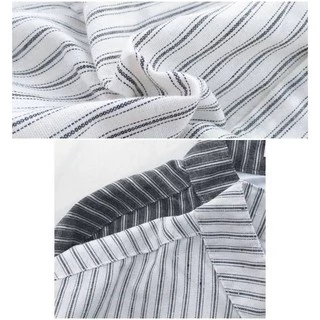 เสื้อเชิ้ตผู้ชายแฟชั่นแขนยาว คอปก เสื้อเชิ้ตคอจีน ใส่เที่ยว ใส่ทำงาน