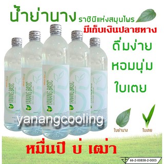 น้ำย่านางสกัดเข้มข้นหอมใบเตย ขนาด 5ขวด (1000 Ml/ขวด) ผสมน้ำดื่มได้ 7-15 ลิตร/1 ขวด ช่วยขับสารพิษและปรับสมดุลร่างกาย