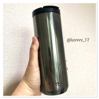 Starbucks Gray with Siren Badge Tumbler 16oz.