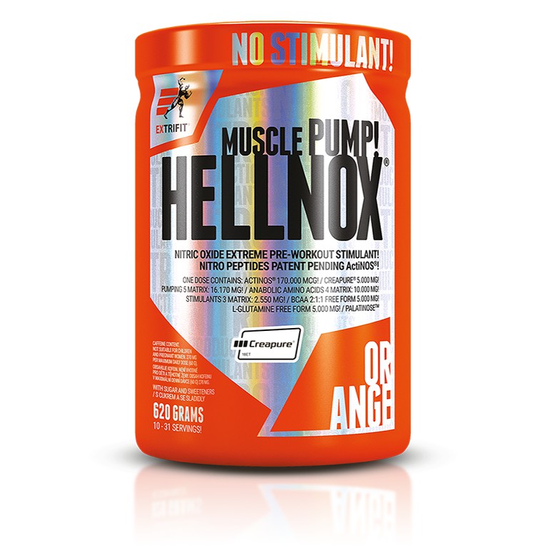 HELLNOX® pre-workout รสส้ม 620 g.​ราคา​1,600​บาท​วันหมดอายุ​ 2026​