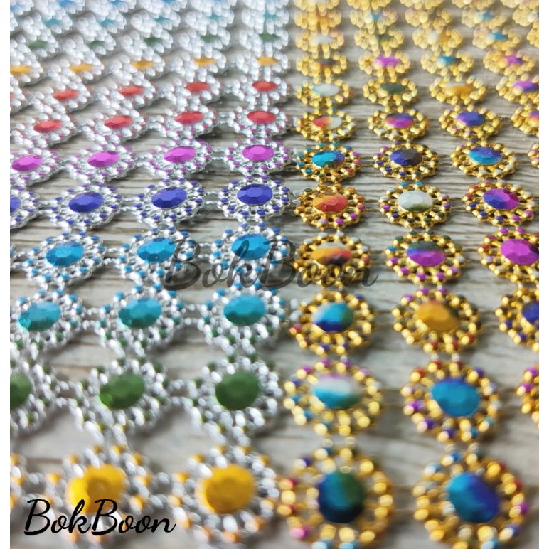 สังวาลย์ตกแต่งหน้าแบน ราคาถูกสุดๆ 120ชิ้น 12บาท