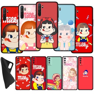 เคสซิลิโคนนิ่ม ลาย PEKO Milky AU58 สําหรับ Vivo Y73S S7E Y73 V21E Y53S Y52S Y31S Y70S Y51S Y70T