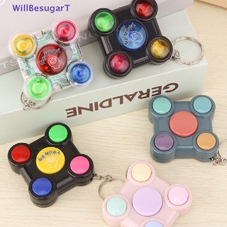 [WillBesugarT] เครื่องเล่นเกมเมมโมรี่เกม พร้อมไฟ มีเสียง ของเล่นเสริมการเรียนรู้เด็ก 1 ชิ้น [ใหม่]