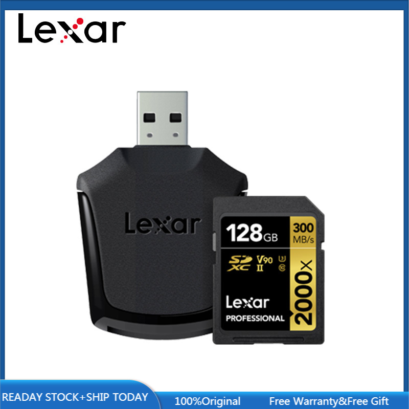 Lexar Professional 1000x 32GB 64GB 128GB SDCard SDHC SDXC UHSII Memory