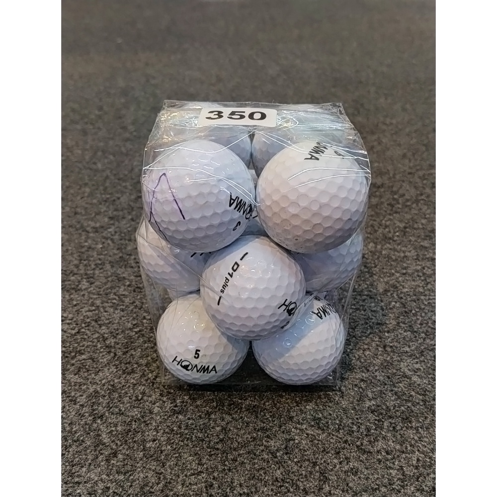 ลูกกอล์ฟ HONMA (Second Hand Golf Balls) มือสอง เกรด C /D /Low สภาพ 60-70% จำนวน 12 ลูก / 1 แพ็ค