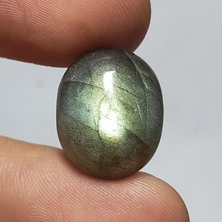 พลอย ลาบราโดไรท์ ธรรมชาติ แท้ หินพ่อมด ( Natural Labradorite ) หนัก 13.86 กะรัต