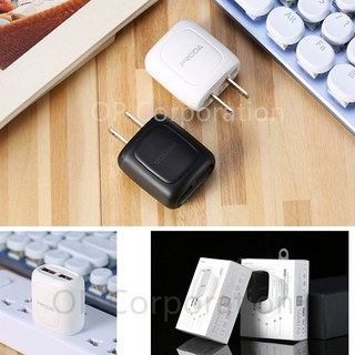 Remax Rroda RP-U212 Adapter USB Charger Output 2.1A อะแดปเตอร์ ชาร์จไฟ ชาร์จพร้อมกันได้ 2 ช่อง