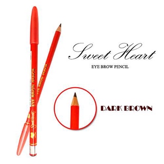 Sweet Heart Eye Brow &amp; Eye liner Pencil 1.5g สวีทฮาร์ท ดินสอเขียนคิ้วและขอบตา ไม่มีกบเหลา