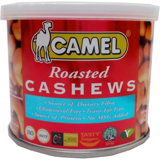 Camel Roasted Cashews 130g  อูฐเม็ดมะม่วงหิมพานต์อบ 130 กรัม