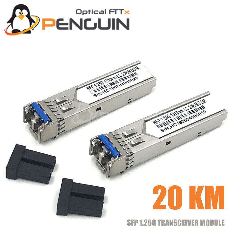 โมดูล รุ่น UT9125D10 SFP 1.25G TRANSCEIVER SM 1310 nm. 10 km