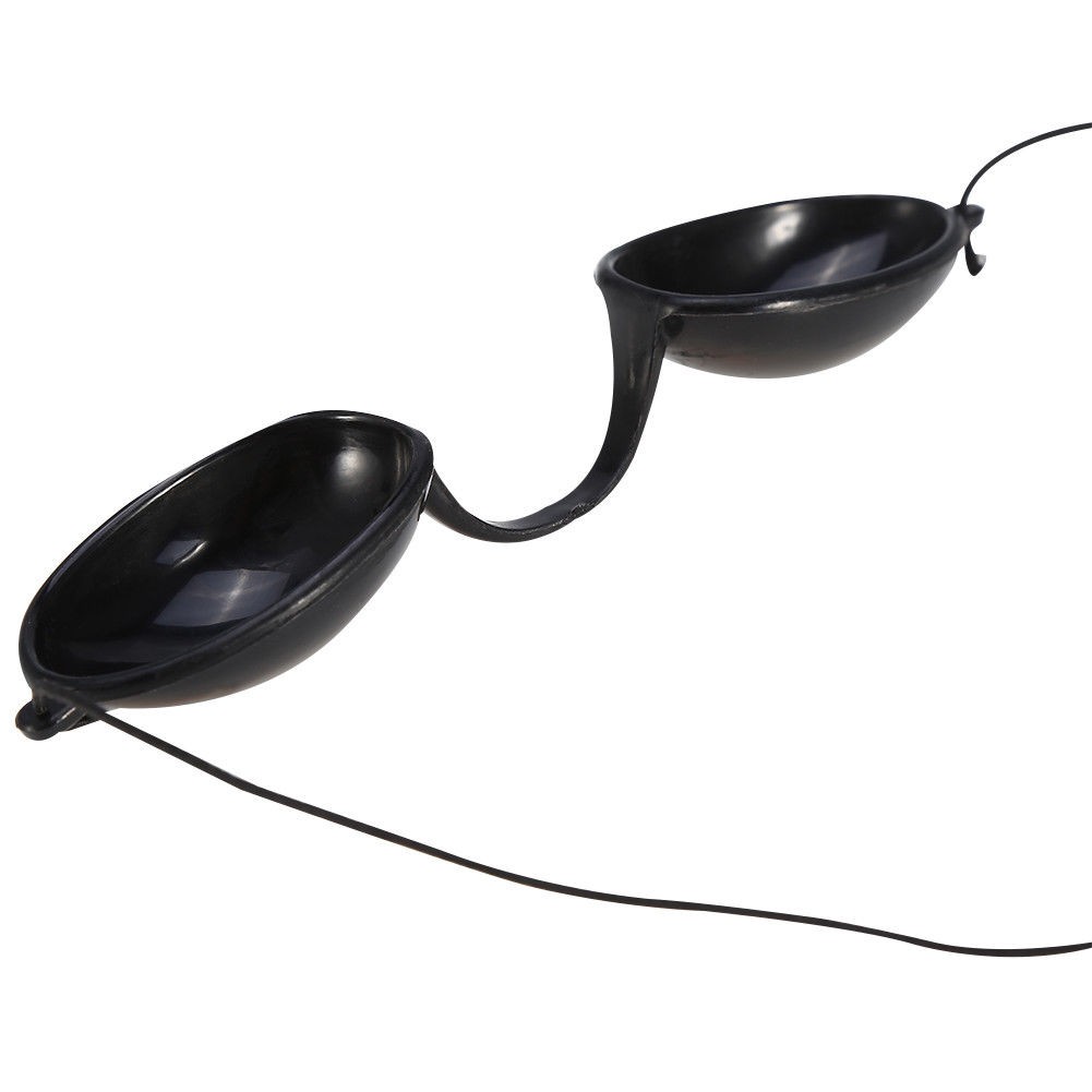 แว่นครอบเลนส์ดำกันแสงเลเซอร์เข้าตา กันแสง ipl  LED - รูปที่ 2