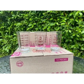 แก้ว 2 ช๊อต 60ml แก้วตวง ถ้วยตวง SHOT GLASS พร้อมส่ง...!!!