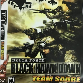 แผ่นเกมส์ps2 DELTA FORCE BLACK HAWK DOWN TEAM SABRE