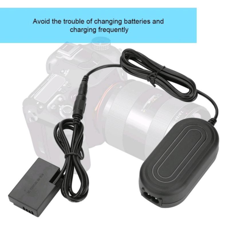 Dummy Battery ACK-E8 AC Adapter Battery LP-E8 for Canon 700D 650D 600D