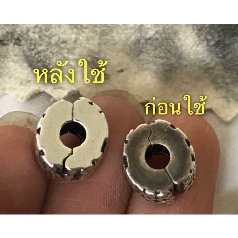 Silver Blue ซิลเวอร์ บลู by WKM  ผ้าเช็ด ทำความสะอาด เครื่องประดับ เงิน และ ทอง ชนิด คอตตอน 11x16cm. - รูปที่ 4