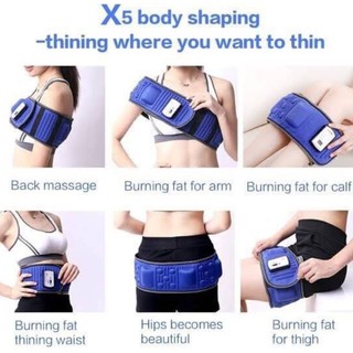 Slimming Belts x5 slim เข็มขัดไฟฟ้าสั่นสลายไขมัน