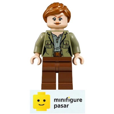 Jw021 Lego Jurassic World 75935 75929 75940 75930 10758 - Claire Dearing Minifigure - ใหม่