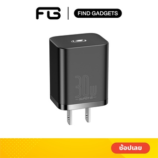 Baseus Super Si 30W หัวชาร์จแบบด่วน Quick Charge Adapter Type-C อุปกรณ์ชาร์จ สำหรับ โทรศัพท์มือถือ แท็บเล็ต