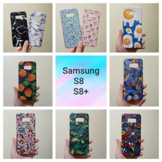 เคสแข็ง Samsung S8 S8+ มีหลายลาย เคสไม่คลุมรอบนะคะ เปิดบน เปิดล่าง (ตอนกดสั่งซื้อ จะมีลายให้เลือกก่อนชำระเงินค่ะ)