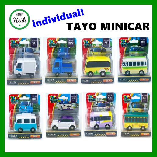 [TAYO KOREA] Tayo Bus Tayo Minicar Tony Lracha Kinder Booba BongBong สําหรับสอน Nana Lolly