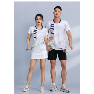 Yonex ขายดี เสื้อแขนสั้น ระบายอากาศ แบบแห้งเร็ว สําหรับฝึกแบดมินตัน 2022