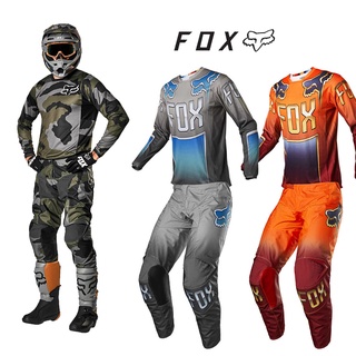 Fox มาใหม่ ชุดกีฬา ระบายอากาศ คุณภาพสูง สําหรับขี่จักรยานวิบาก Mtb