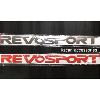 โลโก้ Revo Sport ติดฝากระโปรงหน้ารถ