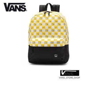 VANS THE SIMPSONS X VANS CHECK EYES BACKPACK CHECK EYES สินค้ามีประกันแท้