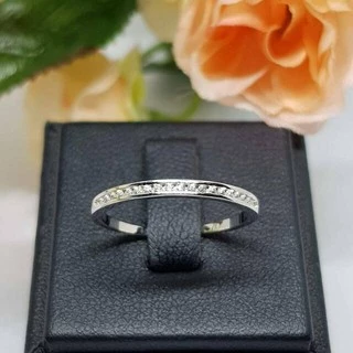Memorine Jewelry แหวนเงินแท้ 925 ฝังเพชรสวิส (CZ) : ONLR125