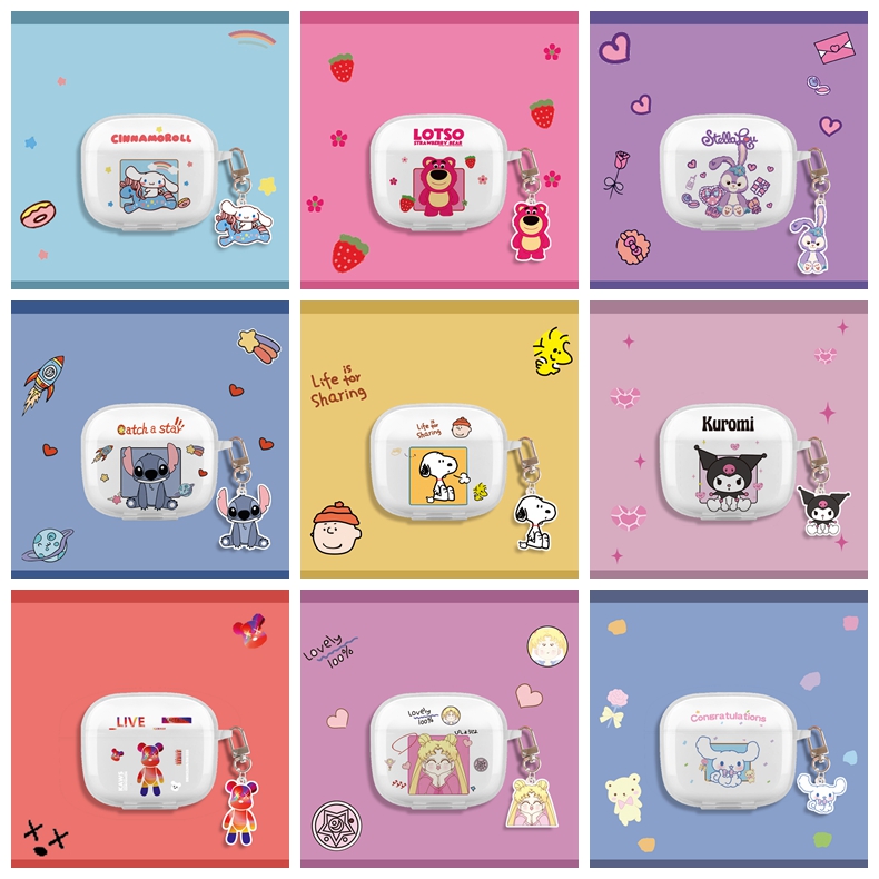 เคสหูฟังลายการ์ตูนน่ารักสําหรับ Lenovo Lp40 เคส lenovo lp40 เคสหูฟัง แบบนิ่ม แบบใส ลายการ์ตูน สําหรั