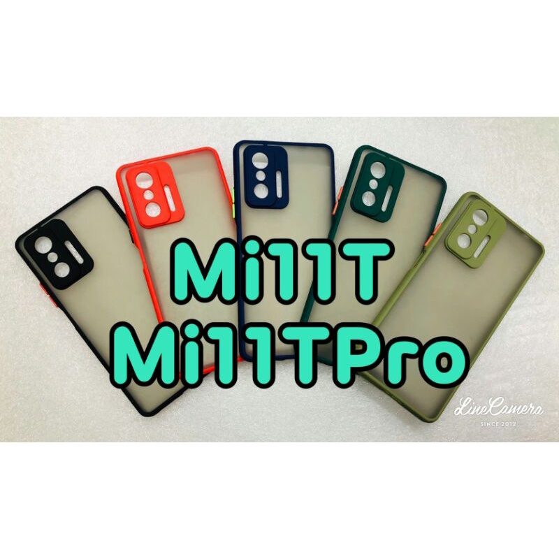 ***Case Mi11T/Mi11TPro พร้อมส่ง***เคสขอบนิ่มหลังแข็งขุ่น คลุมกล้อง For Xiaomi Mi11T/Mi11T Pro กันกระ