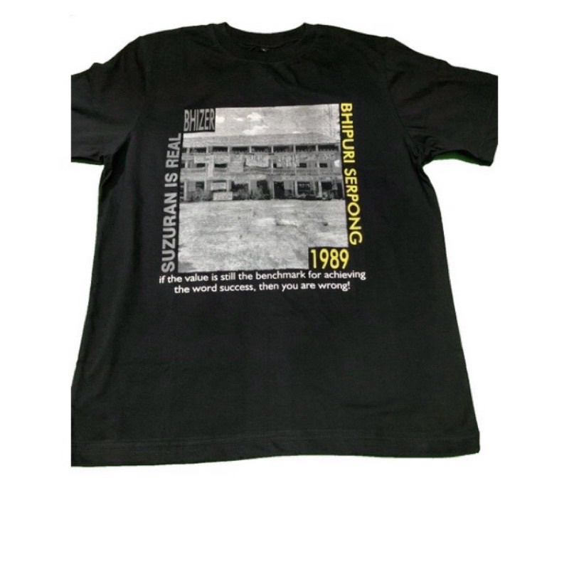 SUZURAN SUZRAN BHIPURI SERPONG T-SHIRT 1989 DTF BZER FROG Shirt / BANG BO MERCH / SASMITA JAYA T-SHI