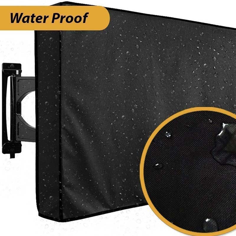 Outdoor Waterproof TV Cover for 22 55 inch LCD TV Dust-proof Microfiber Cloth Protect LED Screen Dust-Proof Universal TV