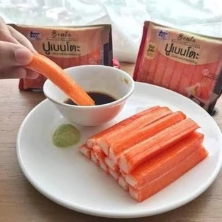 ปูอัดเบนโตะ 500กรัม พร้อมส่ง 🦀 ปูอัด ปูอัดทอด 🚛เหมาค่าส่ง ฟรีกล่องโฟม!! ทุกจังหวัดทั่วไทย🎉