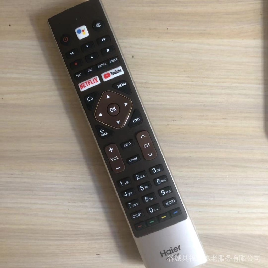 สําหรับ Haier HTR-U27E LE32K6600GA LE40k6600GA LE43K6600GA รีโมทคอนโทรลทีวี