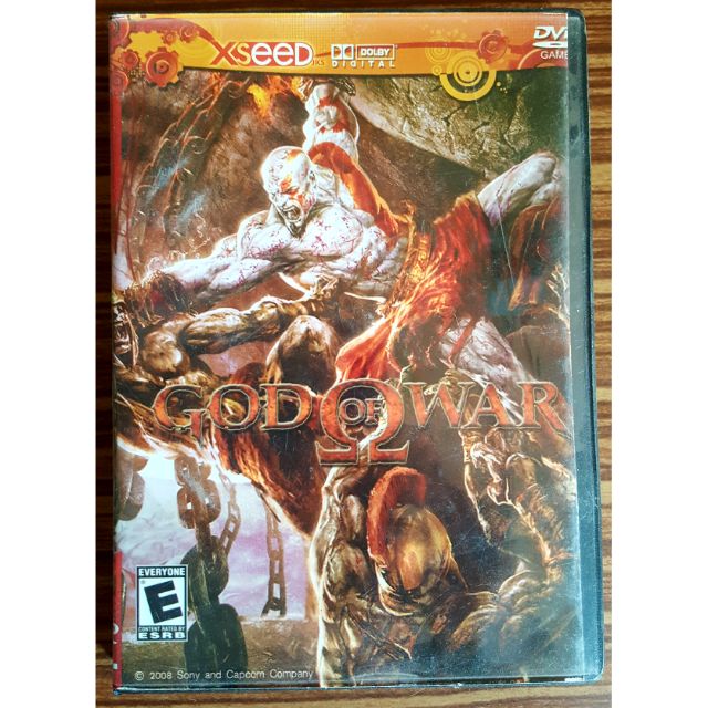แผ่นเกมส์ God of War 1 (มือสอง) ของเครื่อง PS2