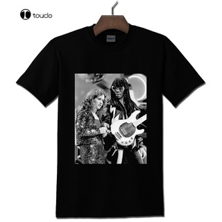 [S-5XL] เสื้อยืด ลาย Rick James And Teena Marie สีดํา ไซซ์ S-3XL