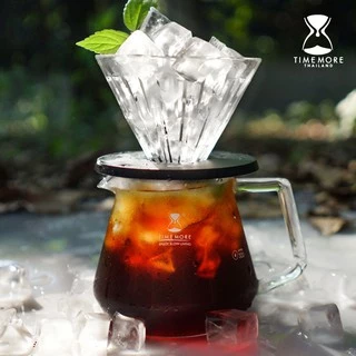TIMEMORE ดริปเปอร์กาแฟ - Crystal Eye Glass Dripper (PC Holder)